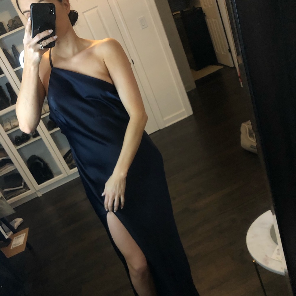 ASOS Navy Slip Dress